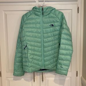 The North Face down jacket